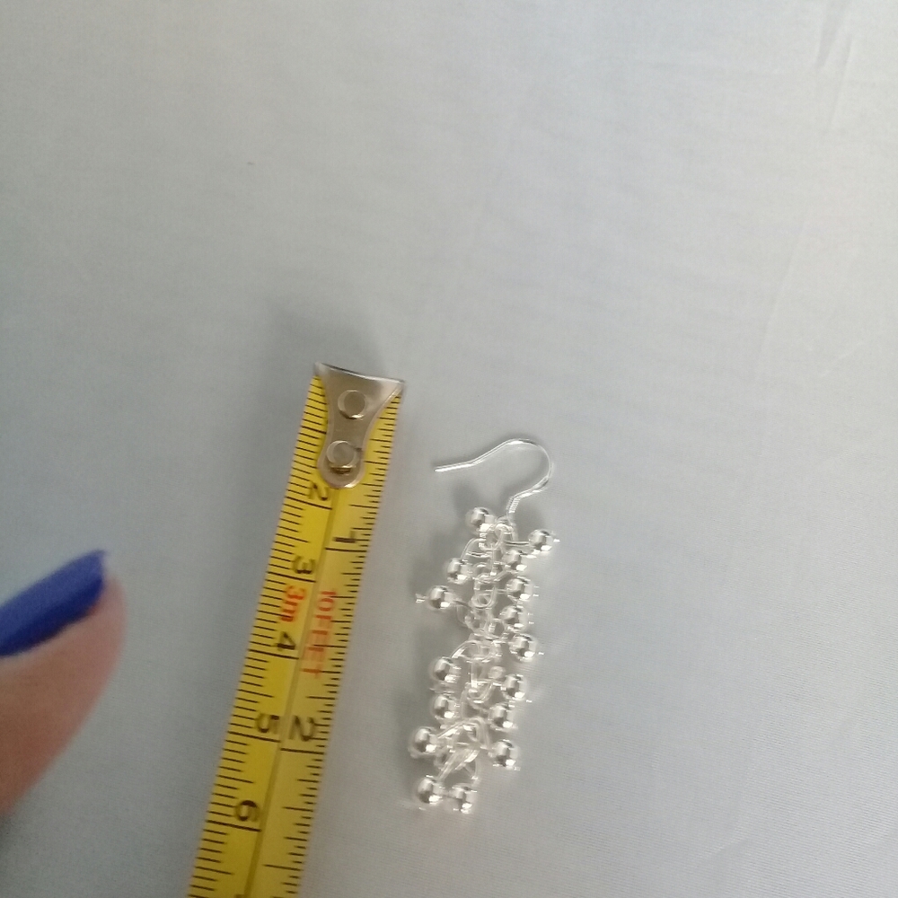 Sterling Silver Tiny Bell Earrings - image 4